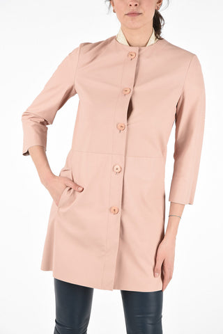 Leather 2 Pocket Overcoat