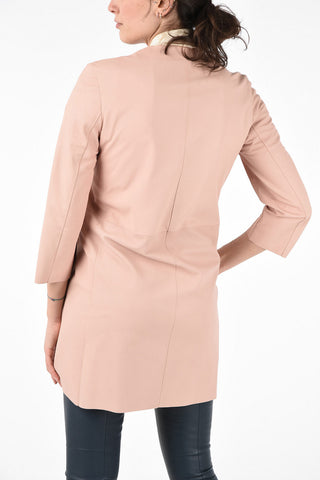 Leather 2 Pocket Overcoat
