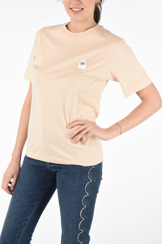 T-Shirt Girocollo in Cotone 