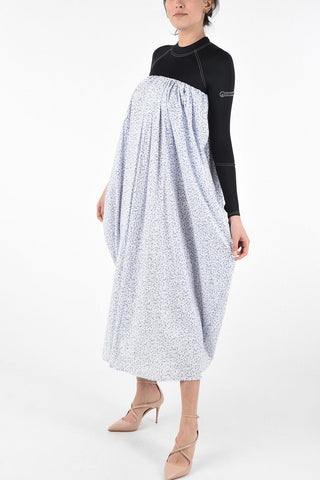Long Sleeve Floral Dress with Flush Pockets