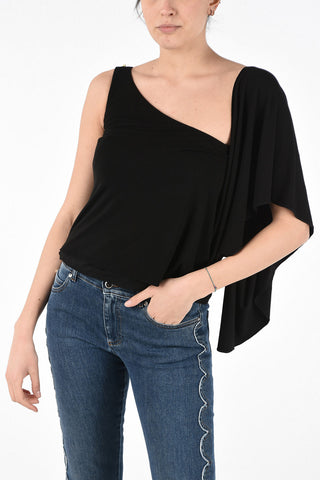 One Shoulder GOES AND COMES Top