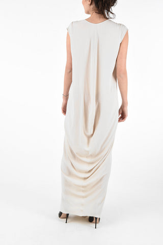 Sleeveless Floor V-Neck Dress