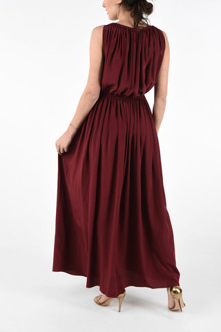 Vestito Floor VIRNA Smanicato in Seta 