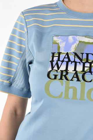 Cotton Printed Crew-Neck T-Shirt 