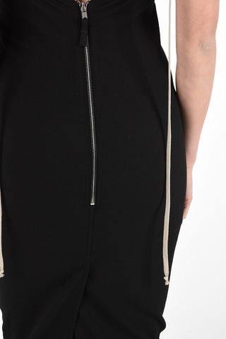 Sleeveless MAILLOT GOWN Dress with Back Split