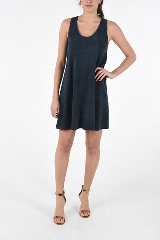 Suede Bodycon Dress