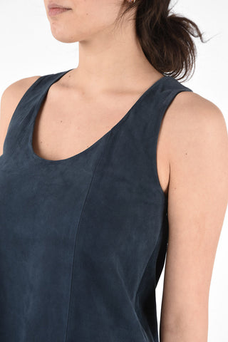 Suede Bodycon Dress