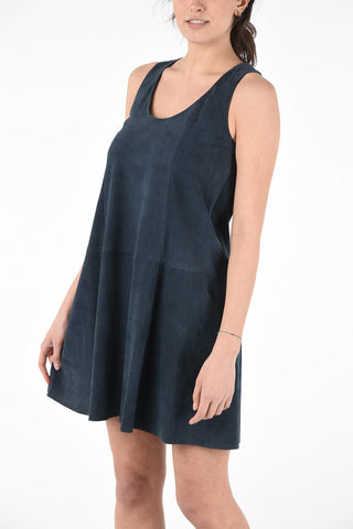 Suede Bodycon Dress