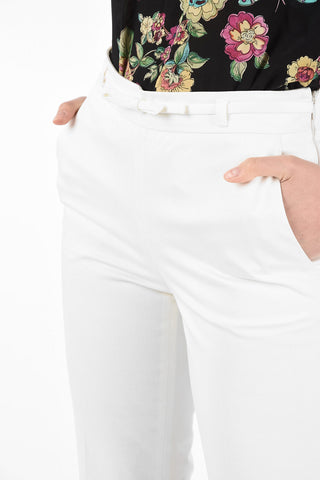 Stretch Cotton Flush Pocket Pants