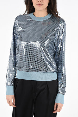 Sequin Crewneck Top