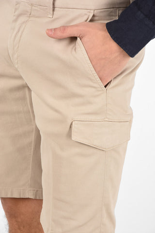 ID  CORNITO Mid-rise waist cargo shorts