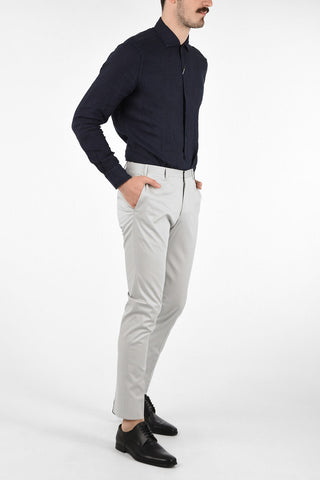 CC COLLECTION Mid-rise waist slanted pocket RESET chinos
