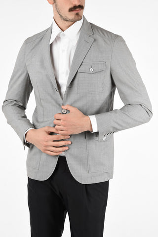 CC COLLECTION houndstooth blazer drop 8R