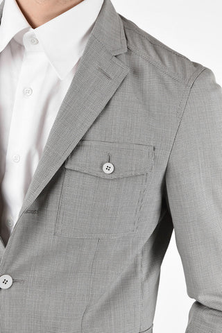 CC COLLECTION houndstooth blazer drop 8R