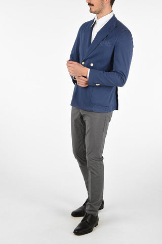 CC COLLECTION side vents peak lapel double-breasted SW-FINITO blazer drop 8R