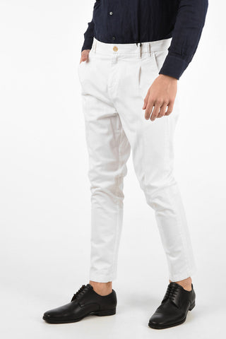 CC COLLECTION Mid-rise waist GAB LORIS double pleat trousers