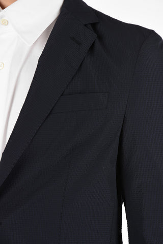 ID IDENTITY side vents 2-button blazer drop 7R