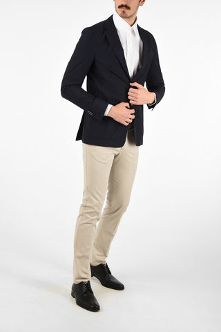 ID IDENTITY side vents 2-button blazer drop 7R