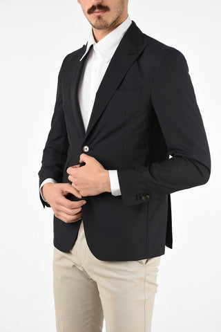 CC COLLECTION SW-FINITO side vents peak lapel blazer drop 8R