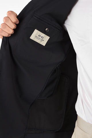 CC COLLECTION SW-FINITO side vents peak lapel blazer drop 8R