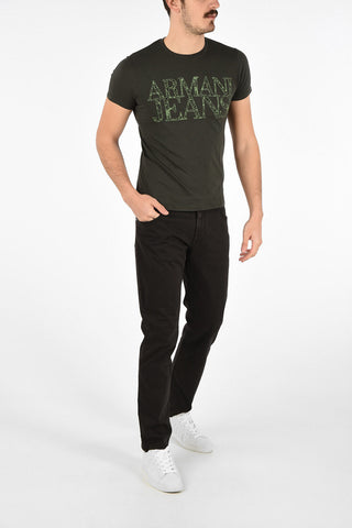 ARMANI JEANS Logo-Print T-shirt