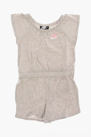 Playsuit aus Baumwolle mit kurzen Ärmeln