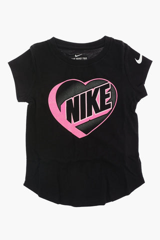 Glitter Heart- Print T-shirt