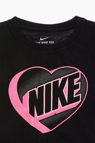 Glitter Heart- Print T-shirt