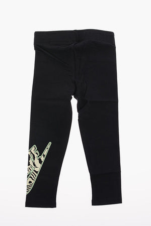 Leggings mit seitlichem Logo-Aufdruck