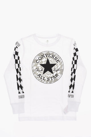 ALL STAR Logo-Print Long Sleeve T-shirt