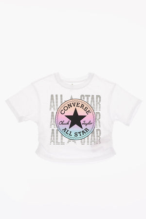 ALL STAR t-shirt con Stampa Logo e con ruches
