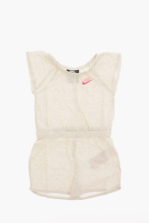 Playsuit aus Baumwolle mit kurzen Ärmeln