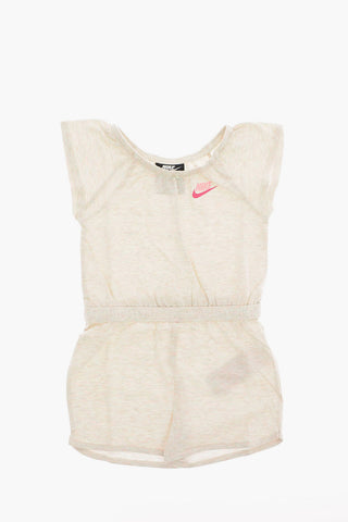 Playsuit aus Baumwolle mit kurzen Ärmeln