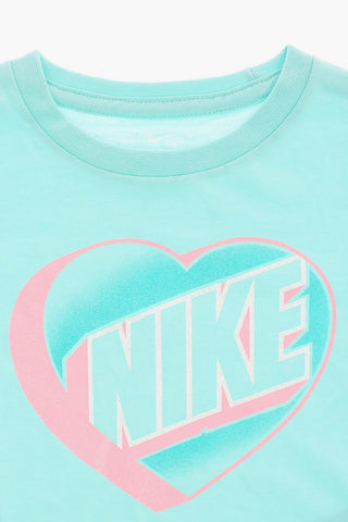 Glitter Heart- Print T-shirt