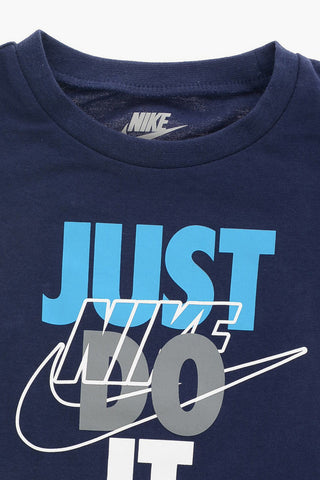 JUST DO IT T-shirt and Drawstring Shorts Set