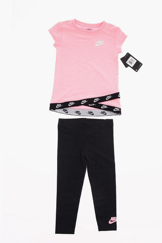 Set T-shirt and Leggings with Elastic Waist