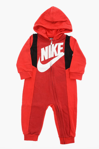 Hooded Sweat Romper Suit