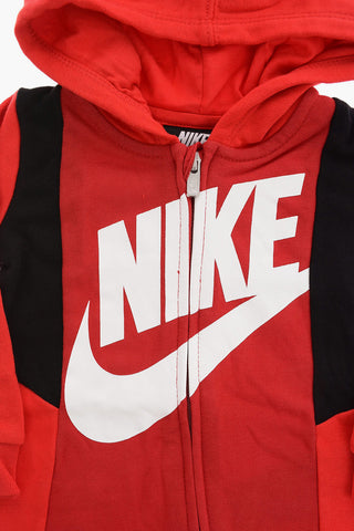 Hooded Sweat Romper Suit