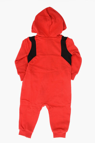 Hooded Sweat Romper Suit