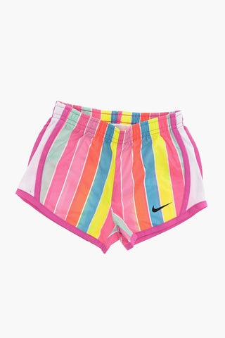 Rainbow Striped Shorts