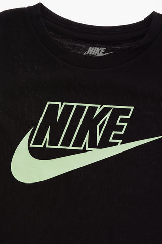 Vestito con Stampa Logo Manica Corta