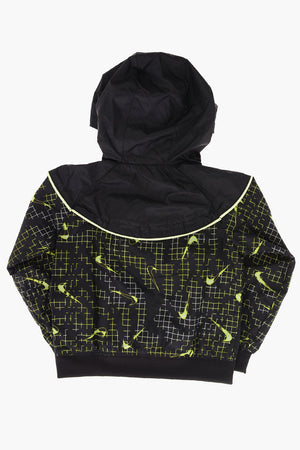 Jacke mit Kapuze und Logoaufdruck GLOW IN THE DARK