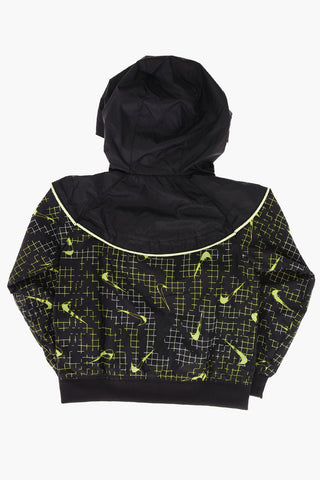 Jacke mit Kapuze und Logoaufdruck GLOW IN THE DARK