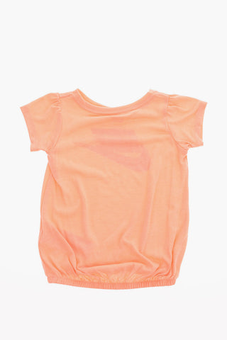 Zebra-Print T-Shirt and Leggings Set