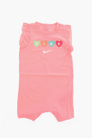 Pagliaccetto con Logo e Manica Ruffled