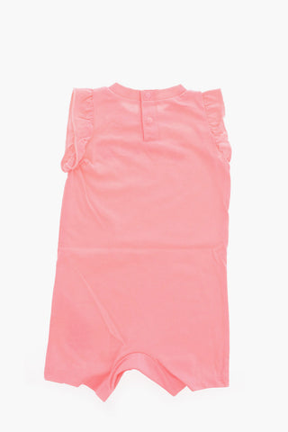 Pagliaccetto con Logo e Manica Ruffled