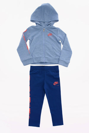 Set Hoodie und Leggings mit seitlichem Logo