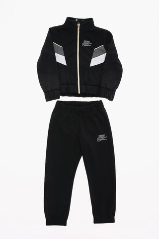 Set Sweatshirt mit Zp und Joggerhose