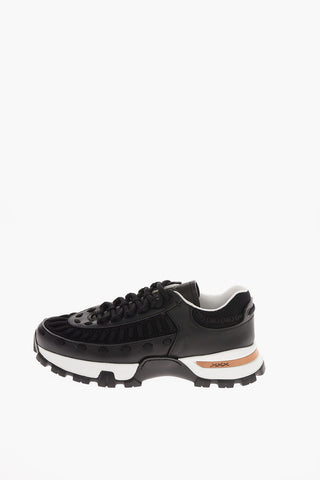 EZ COUTURE Leather and Fabric CLAUDIO Sneakers