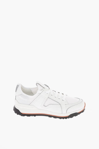 EZ LUXURY Leather and Fabric SIRACUSA Sneakers